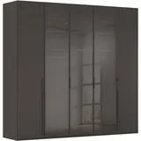 Rauch Drehtürenschrank SKAT SHINE 251 x 223 x 63 cm Grau