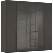Rauch Drehtürenschrank SKAT SHINE 251 x 223 x 63 cm Grau