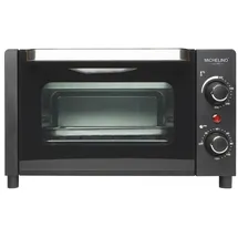 Michelino Mini-Backofen 12 Liter Minibackofen kleiner Pizzaofen Pizza-Ofen