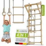 Juskys Klettergerüst für Kinder Natur