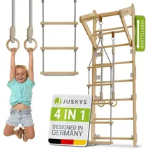 Juskys Klettergerüst für Kinder Natur