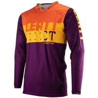 Leatt 4.5 Lite Motocross Jersey, lila-orange, Größe XL