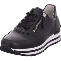 Gabor TURIN Damenschuhe / Halbschuhe - Sneaker schwarz Freizeit NEU - Schwarz - 38,5