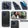 SPIGEN Glass tR EZ Fit Optik Pro 2 Pack Blue Titanium iPhone 17 Pro/16 Pro/17 Pro Max/16 Pro Max