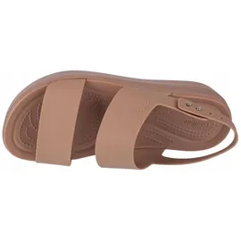 Crocs Brooklyn Low Wedge Herren Latte/Mushroom 36