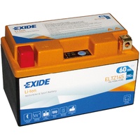 Exide ELTZ14S Li-Ion Lithium Motorradbatterie 12V 5Ah 290A