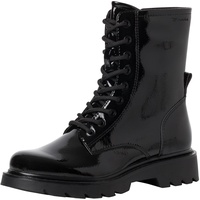 TAMARIS Damen Schnürstiefel Vegan; BLACK/schwarz; 38