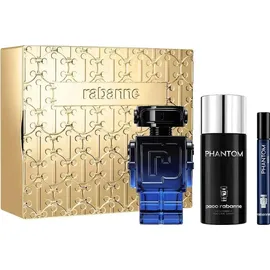 Paco Rabanne Phantom Intense Eau de Parfum Intense 100 ml + Deo Spray 150 ml + Eau de Parfum 10 ml Geschenkset