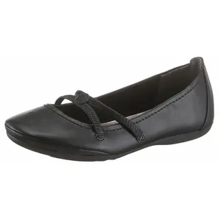 TAMARIS Ballerina für Damen, schwarz, Gr. 36 EU