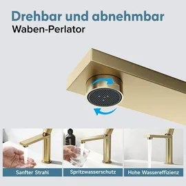 doporro Fino-01 Einhandmischer Gold