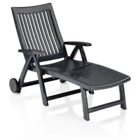 Kettler Roma Rollliege 185 x 71 x 41 cm Anthrazit