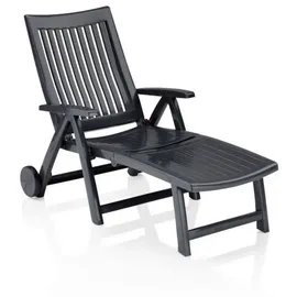Kettler Roma Rollliege 185 x 71 x 41 cm Anthrazit