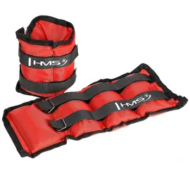 HMS Gewichtsmanschetten 2er Set 1,5 kg rot