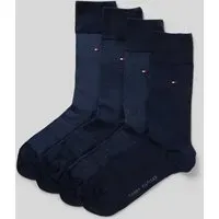 Socken aus Baumwoll-Mix im 6er-Pack, Marine, 39-42