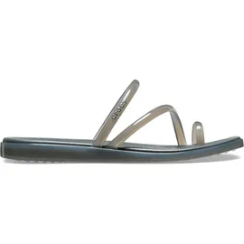 Crocs Miami Toe Loop Carbon Jelly 38
