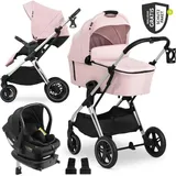 hauck Hauck, Kinderwagen, Kinderwagen 3 in 1 4in1 Kinderwagen-Set Vision X Trio Set - inkl. i-Size