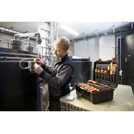 Wiha Werkzeugkoffer Elektriker Competence XL 81-tlg. schwarz