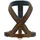 Hunter London Comfort Hundegeschirr Braun XS-S