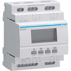 Hager, Zeitschaltuhr + Smart Plug, Zeitschaltuhr EGN400 Digital