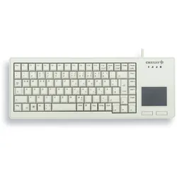 CHERRY G84-5500 XS TOUCHPAD Tastatur hellgrau