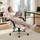 colamy Gaming-Stuhl Rosa PC