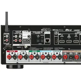 Denon AVR-X1800HDAB 7.2 AV Receiver Schwarz 8K Dolby Atmos, HEOS Built-in