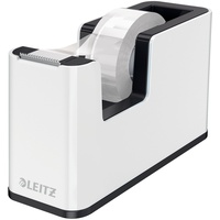 Leitz WOW Duo Colour Klebeband-Abroller weiß/schwarz, 19mm/33m (53641095)