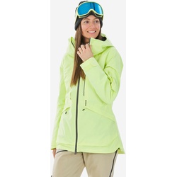 Skijacke Damen Freeride - FR100 neongelb, gelb, S