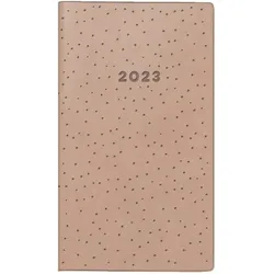 BRUNNEN 7016915013 Taschenkalender 2023 Modell Taschenplaner, beige