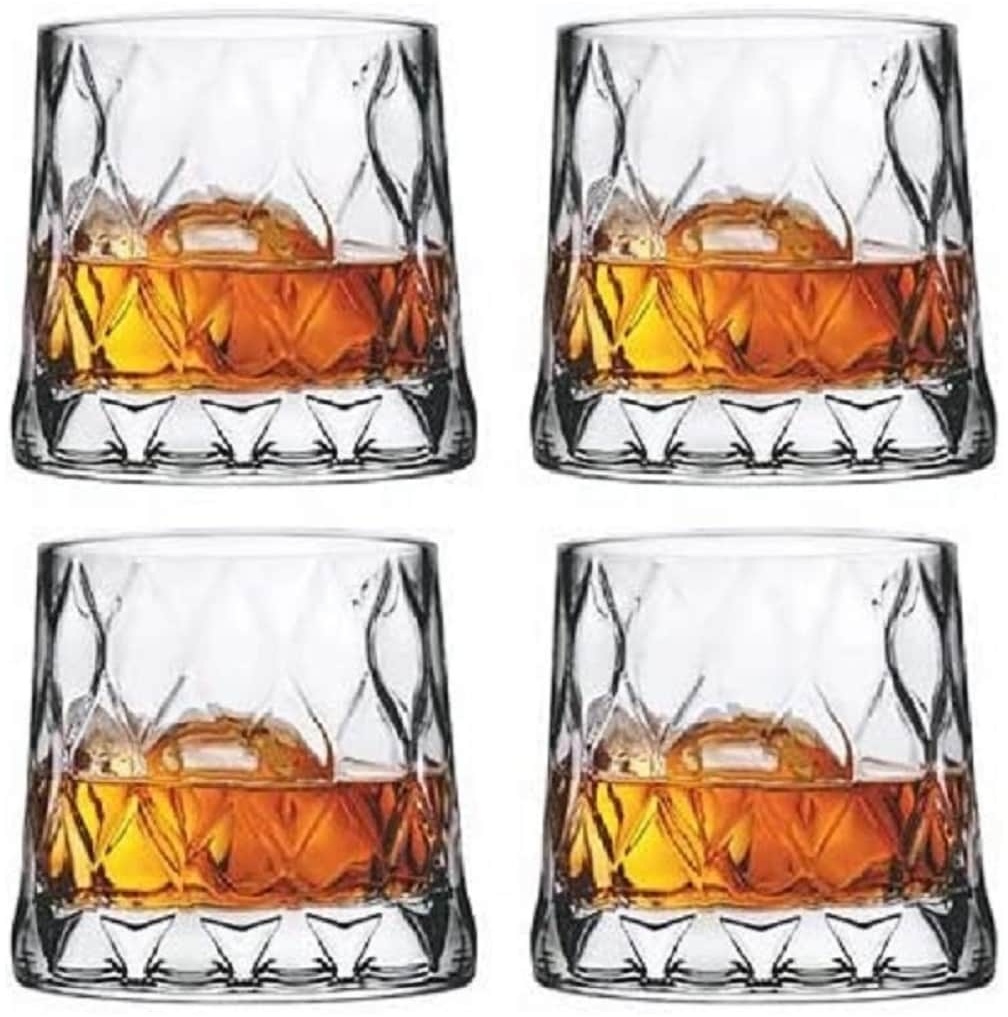 Old Fashioned Whiskyglas mit schwerem Boden
