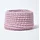 Homescapes Aufbewahrungskorb gestrickt rund 37 x 21 cm rosa