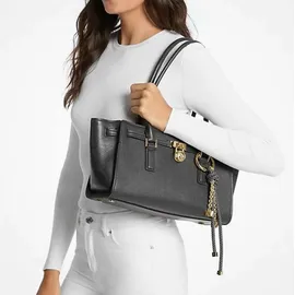 Michael Kors Hamilton Moderne Small Schultertasche Leder Black