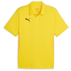 PUMA teamGOAL Poloshirt Herren 07 - faster yellow/puma black/sport yellow M