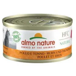 Almo nature HFC Natural Huhn & Thunfisch 24x70 g