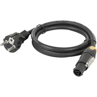 DAP AUDIO Echte Buchse auf Schuko 3x 1,5 mm2 1,5 m