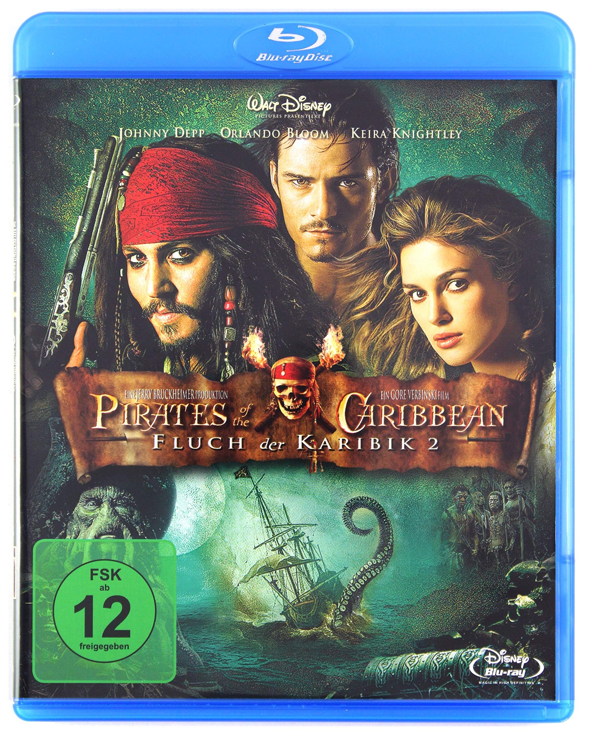 Pirates of the Caribbean - Fluch der Karibik 2 [Blu-ray]