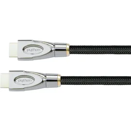 Python® Series PYTHON HDMI 2.0 Kabel 1m Ethernet 4K*2K UHD vergoldet OFC schwarz