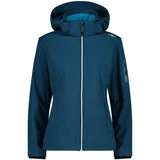 CMP Damen Softshell Zip Hoodie Jacke (Größe XL, blau)