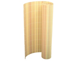 Kunststoffmatte 180 x 200cm Farbe: Bambus Modell Exclusiv - Sichtschutz Balkon Terasse Garten Sicht Schutz Sonnenschutz Windschutz