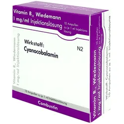 VITAMIN B12 Wiedemann Ampullen 10 St Injektionslösung