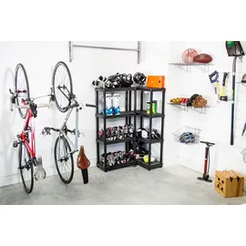 Hornit Clug Hybrid Wandhalterung Fahrradständer weiß/orange
