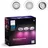 Philips Centura Einbauspot 3er Pack rund Weiß
