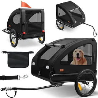 Kesser Boxer 2-in-1 Hundebuggy schwarz