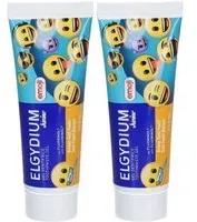 Elgydium Gel Dentifrice Junior 7/12 ans Dentaire 2x50 ml