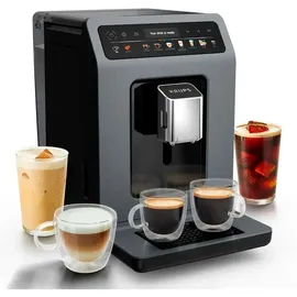 Krups Evidence EA898GF0 Kaffeevollautomat Schwarz/Grau