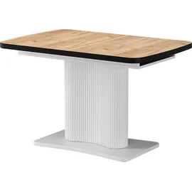 Vicco Fenaro 120 x 80 cm ausziehbar Schwarz/Weiß