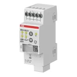 ABB BE/S4.20.3.2 Binäreingang, 4fach, Kontaktabfrage, manuelle Bedienung, REG Kontaktabfrage, manuelle Bedienung, REG 2CDG110276R0011 BES42032