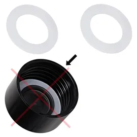 Snapworld-Kaffee Dichtung O-Ring für PET Flaschen weiß