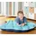 Westmann Stoff Schwimmtier Muschel Türkis 105x120x10 cm -