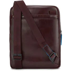 Piquadro Umhängetasche Blue Square Revamp Crossbody Bag M Mogano